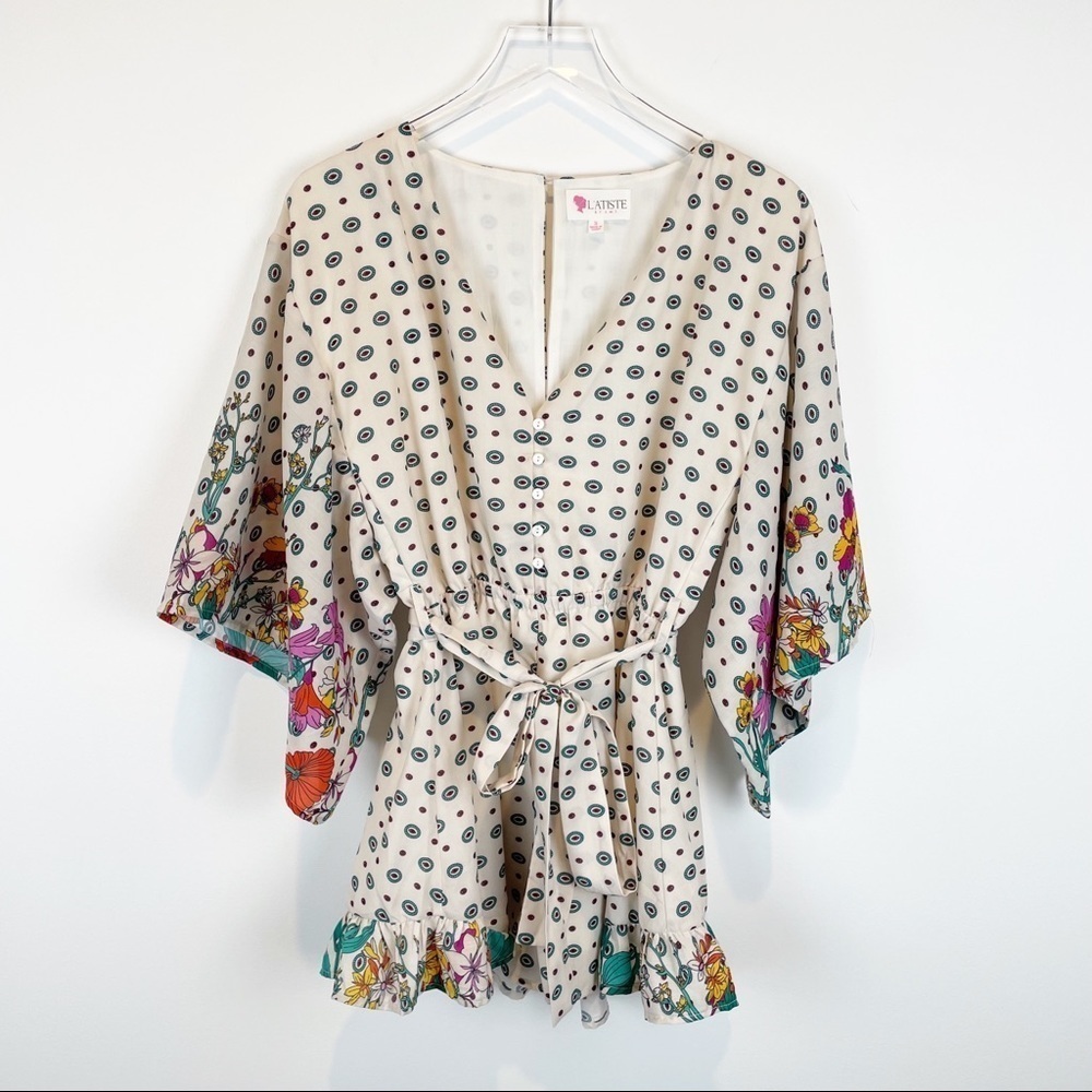 L’ATISTE Kimono Style Romper Size S